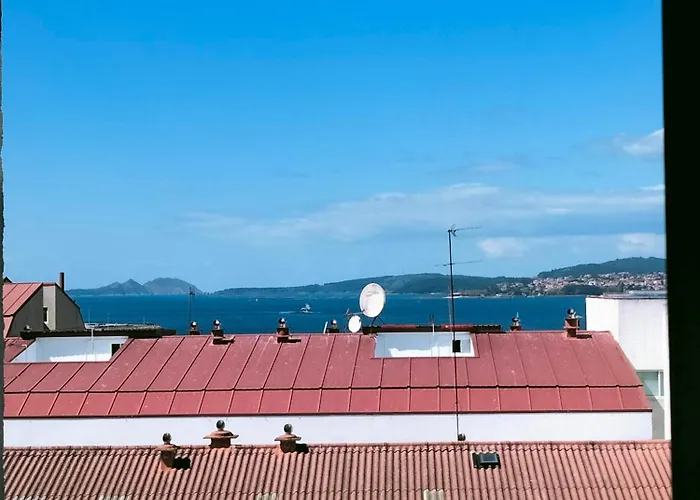 Apartmán Con Garaje Vistas Cies